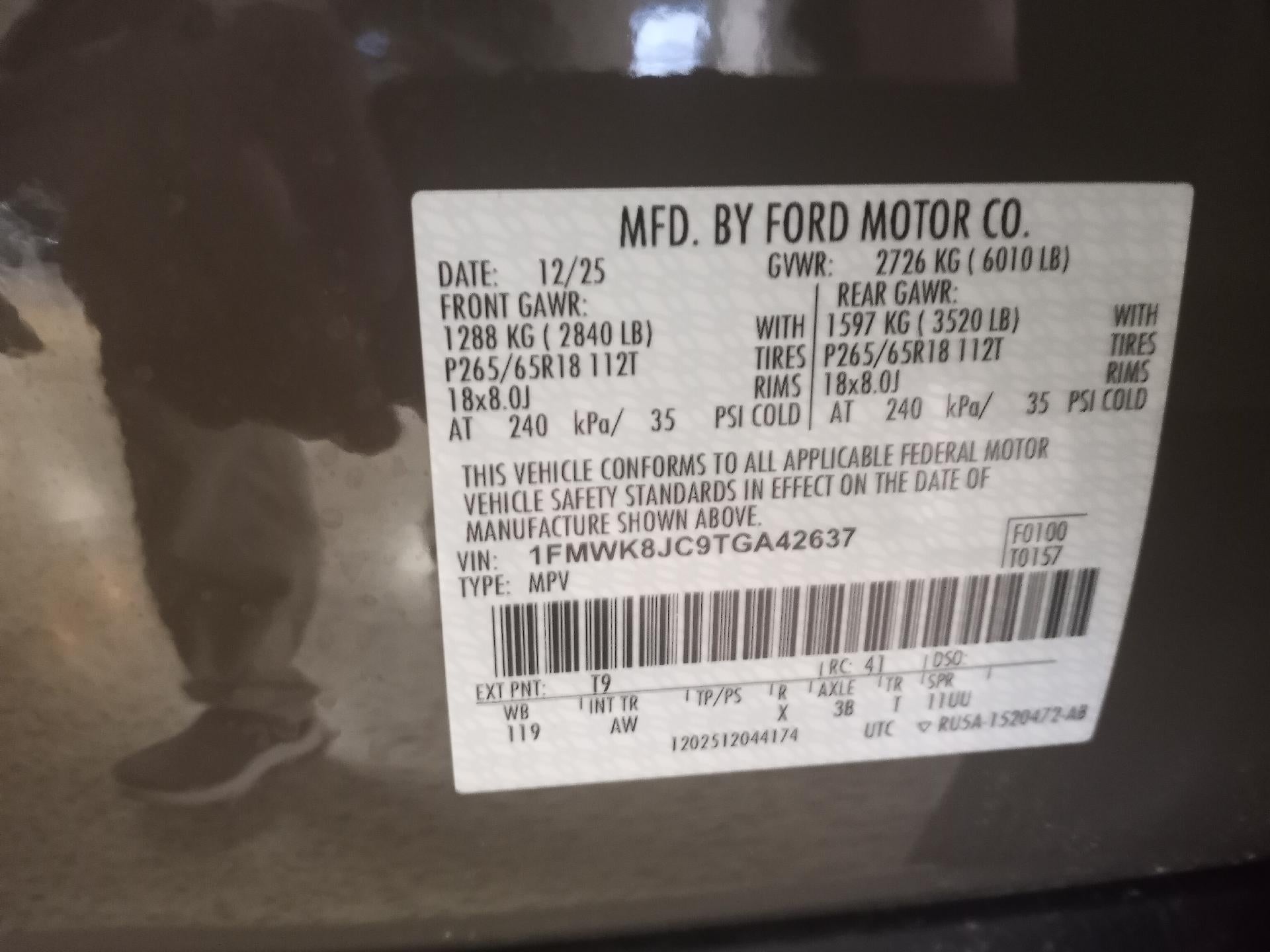 2026 Ford Explorer Tremor 4WD