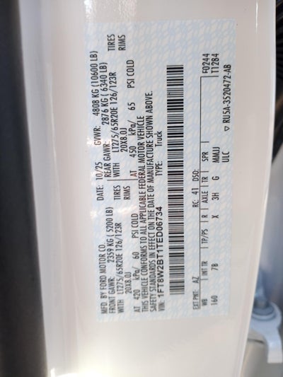 2026 Ford Super Duty F-250 SRW Platinum 4WD Crew Cab 6.75' Box