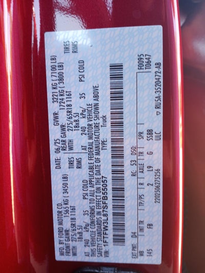 2025 Ford F-150 XLT 4WD SuperCrew 5.5' Box