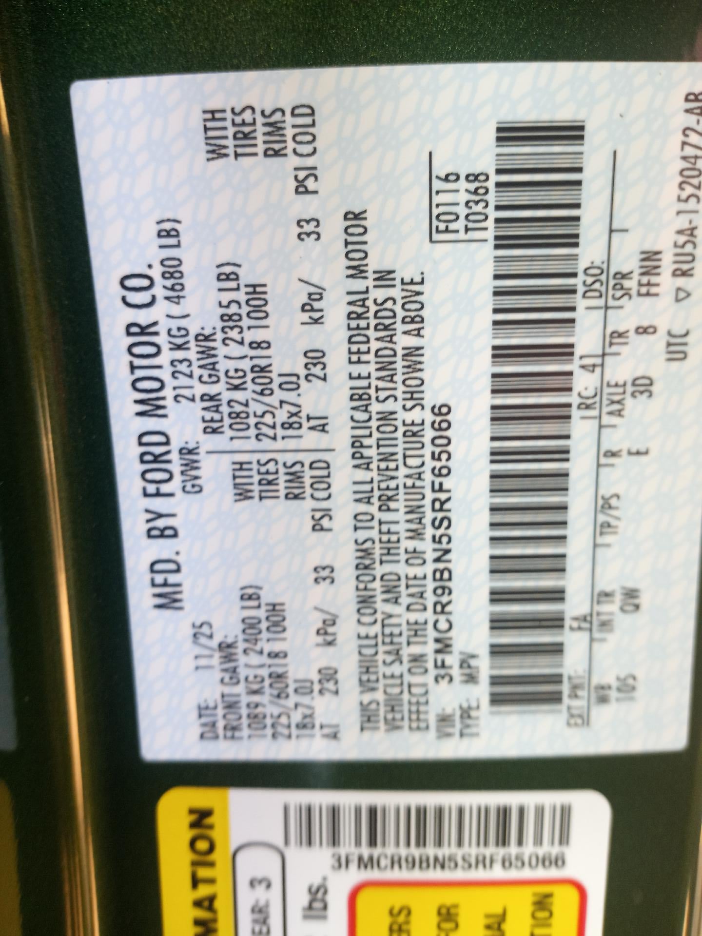 2025 Ford Bronco Sport Big Bend 4x4