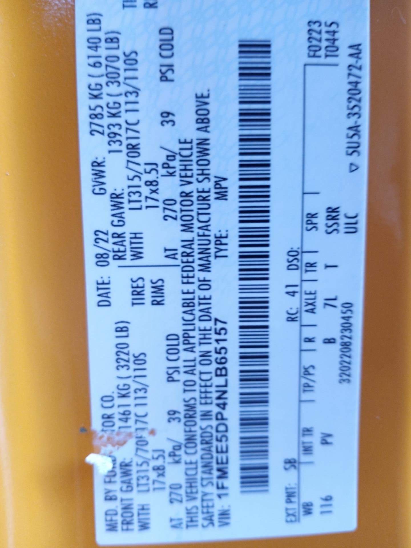 2022 Ford Bronco Wildtrak 4 Door Advanced 4x4