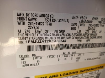 2019 Ford Expedition Limited 4x4