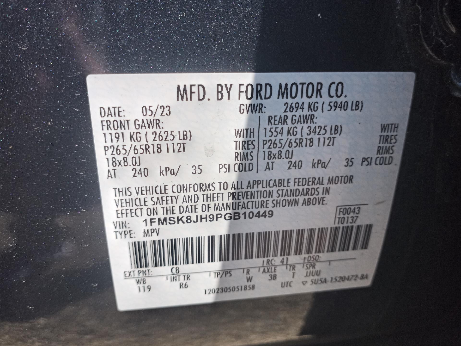 2023 Ford Explorer Timberline 4WD