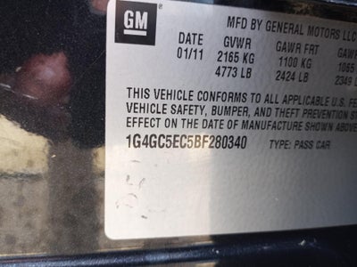 2011 Buick LaCrosse CXL FWD