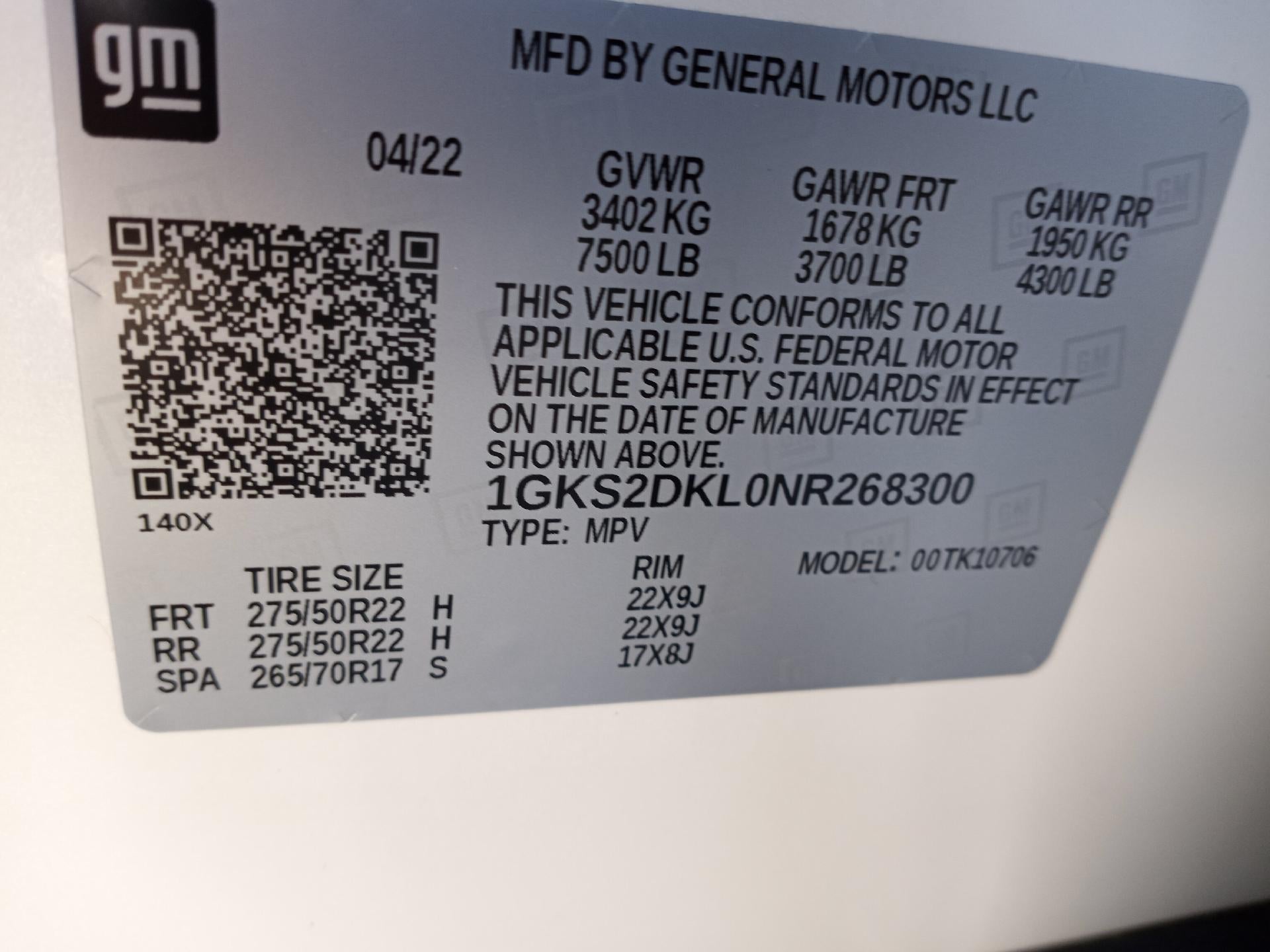 2022 GMC Yukon 4WD 4dr Denali