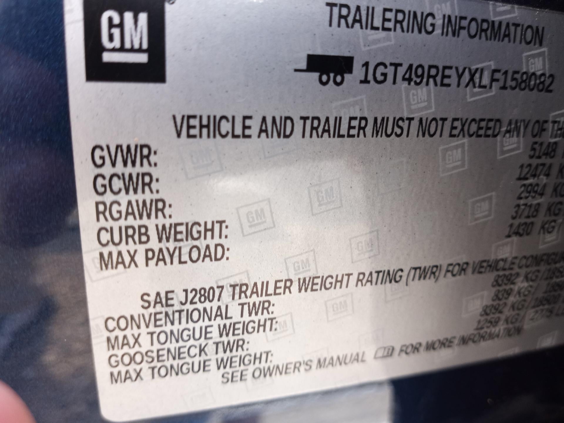 2020 GMC Sierra 2500 HD Crew Cab Standard Box 4-Wheel Drive Denali