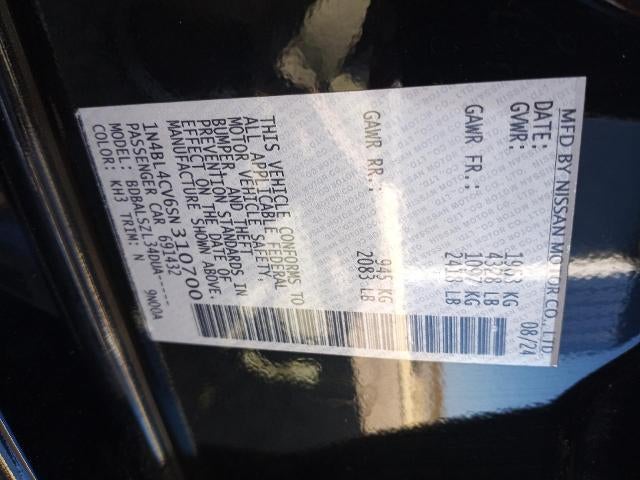 2025 Nissan Altima SR FWD