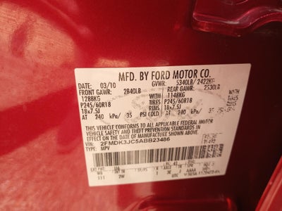 2010 Ford Edge 4dr SEL FWD