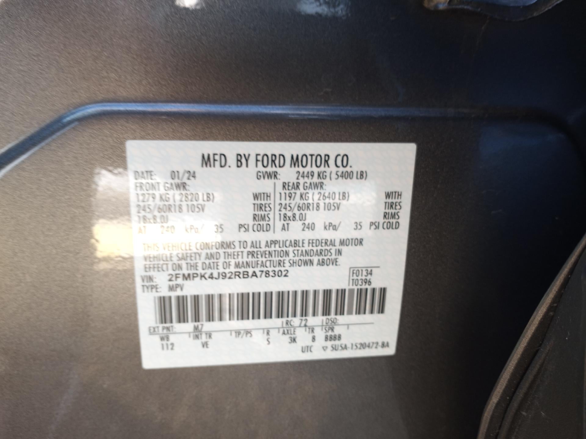 2024 Ford Edge SEL AWD