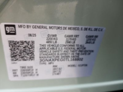 2026 Chevrolet Equinox AWD LT