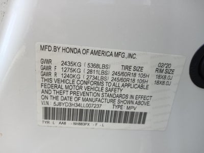 2020 Acura MDX FWD 7-Passenger
