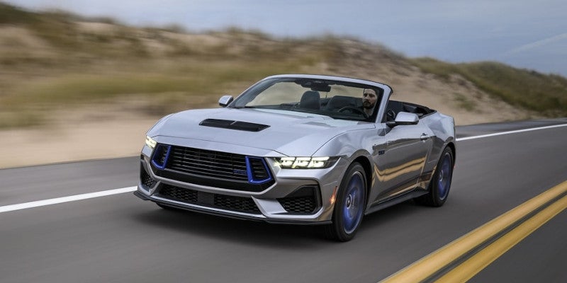 grey 2024 Ford Mustang