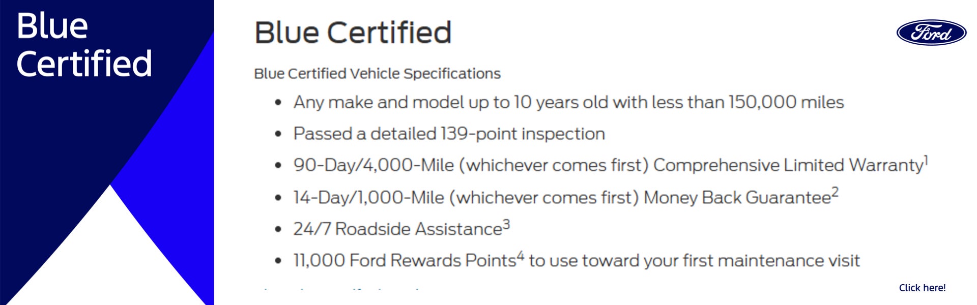 Ford Blue Certified